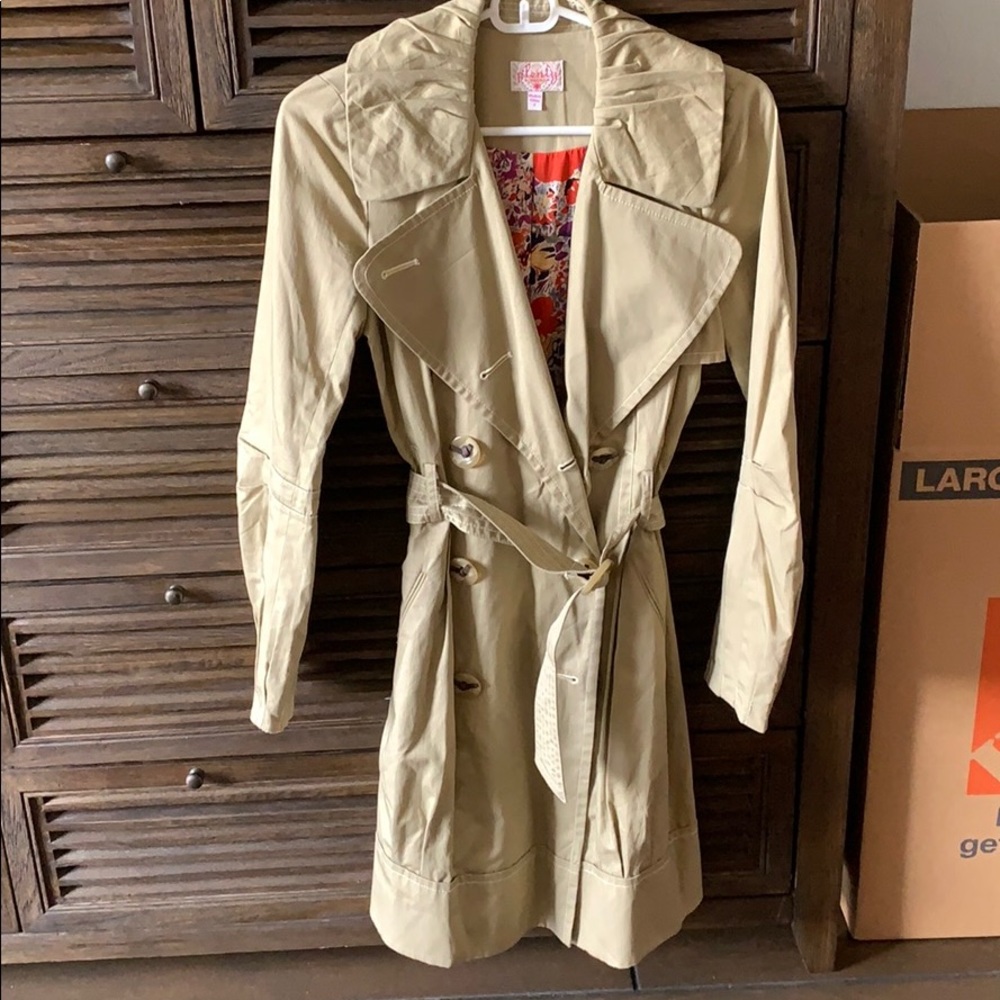 Tracy Reese trench coat